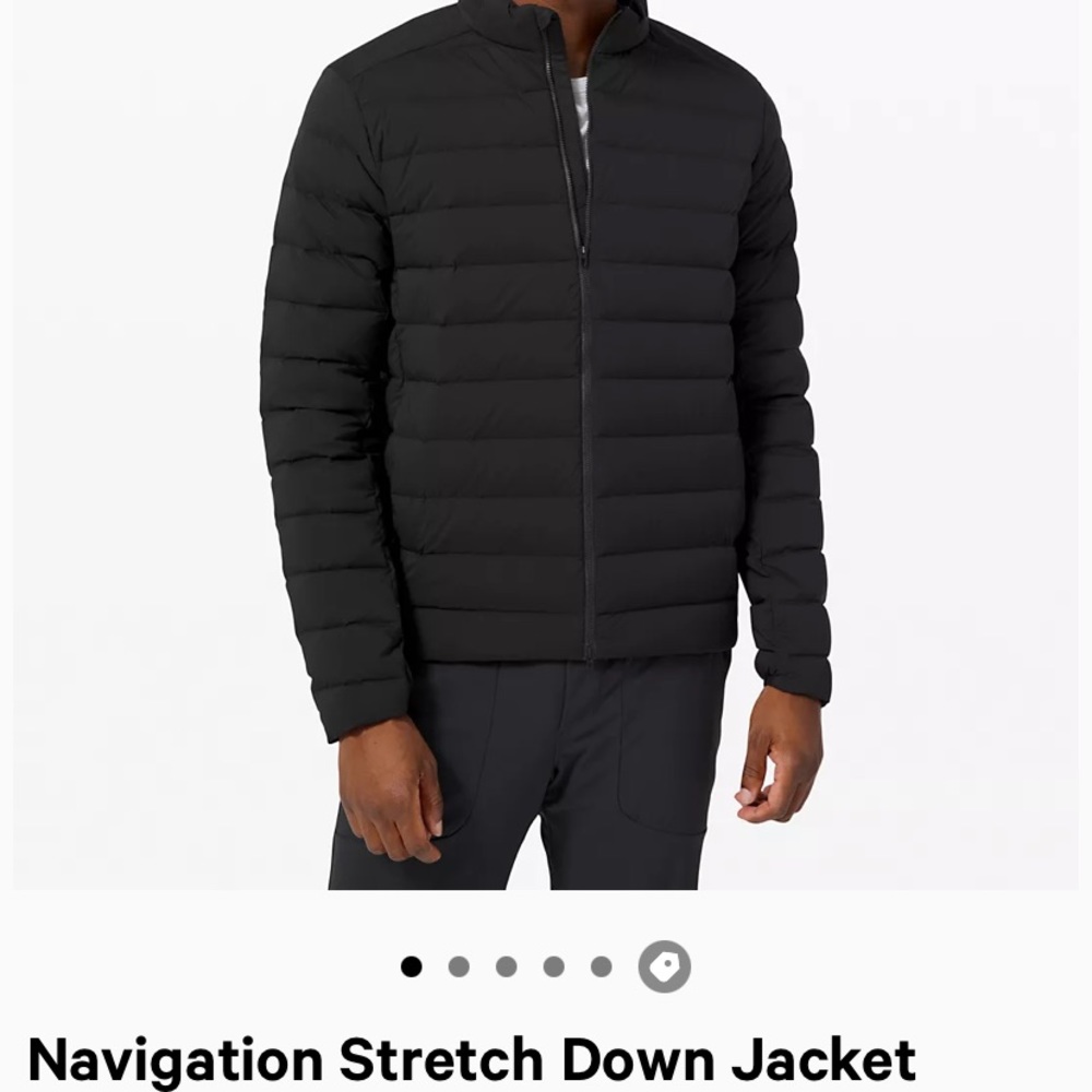 Lululemon Navigation Down Jacket - XL BLACK MENS